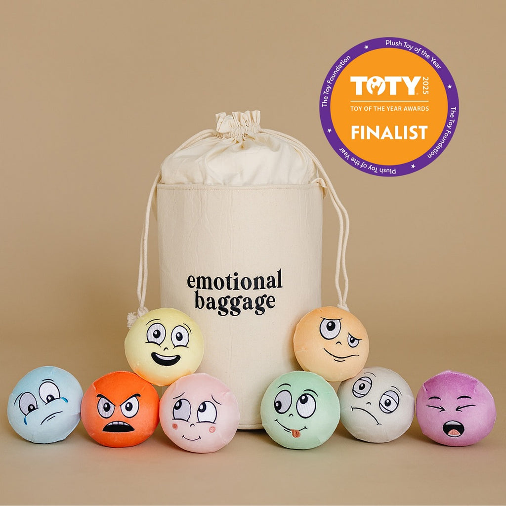 Emotional Baggage™ Named Finalist for 2025 Plush Toy of the Year! Vote Now!