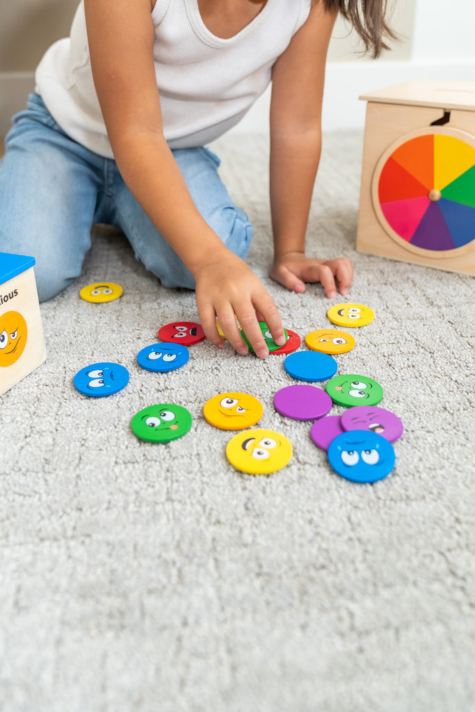 Emotions and Colors: Spin & Drop with Color Wheel Add-On x Emotions Coin Drop