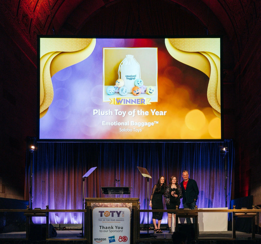 Solobo Toys Wins The Toy Foundation's TOTY Award for Best Plush 2025